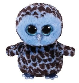 Ty Ty Beanie Boo's Yago de Blauw/Zwarte Uil 15cm