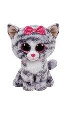 Ty Ty Beanie Boo's Kiki de Grijze Kat 15cm