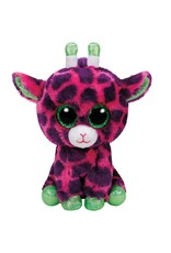 Ty Ty Beanie Boo's Gilbert de Paars/Roze Giraf  15cm