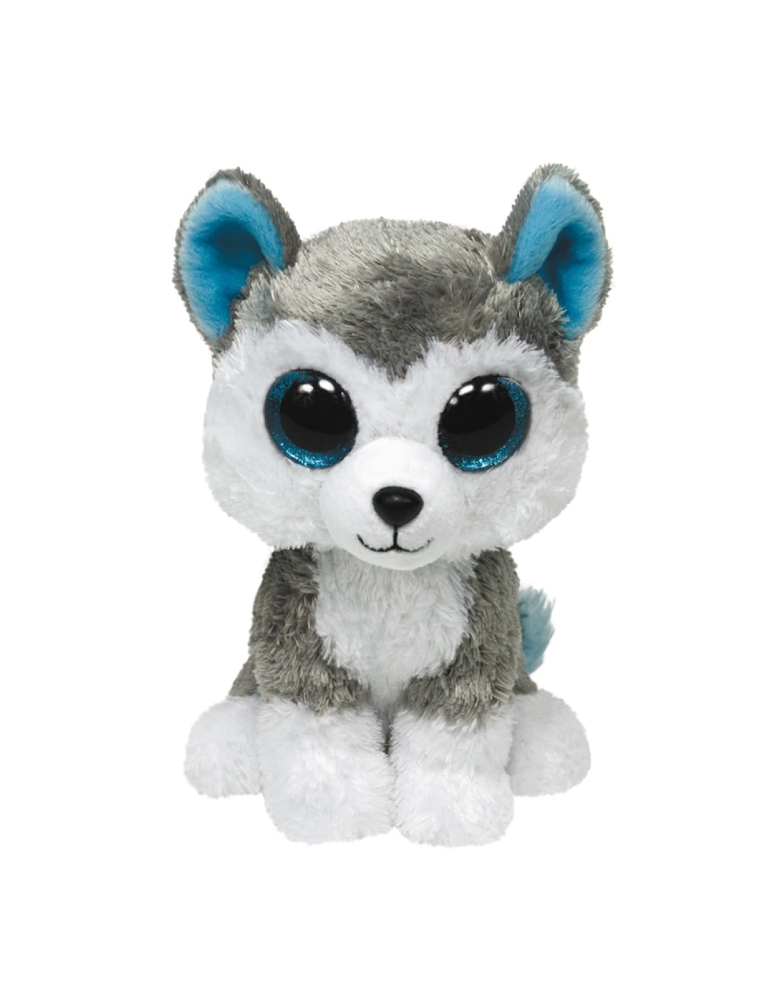 Ty Ty Beanie Boo's Slush de Grijze Husky 15cm