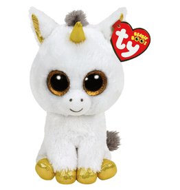 Ty Ty Beanie Boo's Pegasus de Witte Eenhoorn 15cm