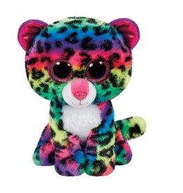 Ty Ty Beanie Boo's Dotty het Regenboog Luipaard 15cm