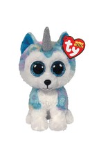 Ty Ty Beanie Boo's Helena de Blauwe Eenhoorn Husky 15cm