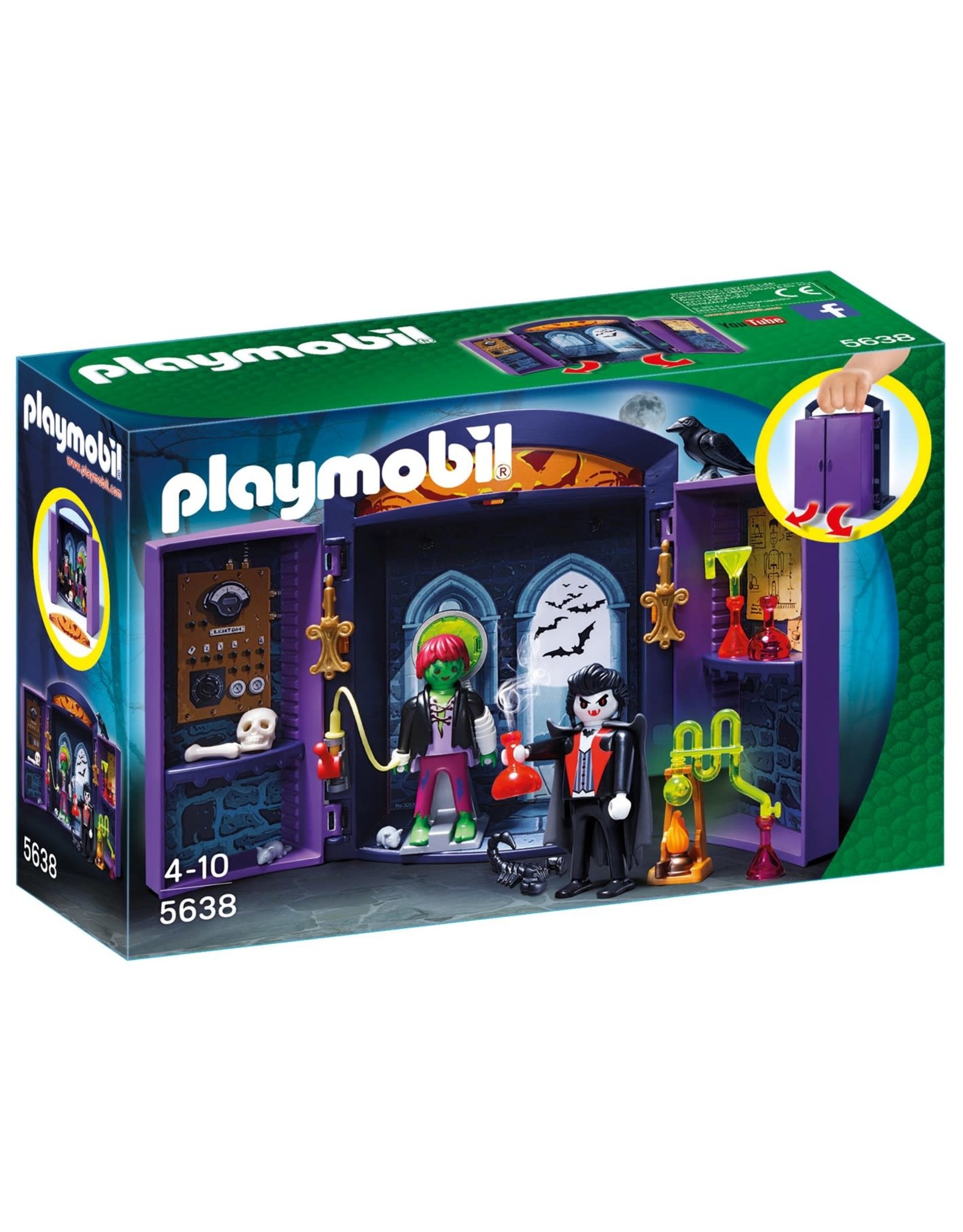 Playmobil Playmobil 5638 Speelkoffer  Spookhuis