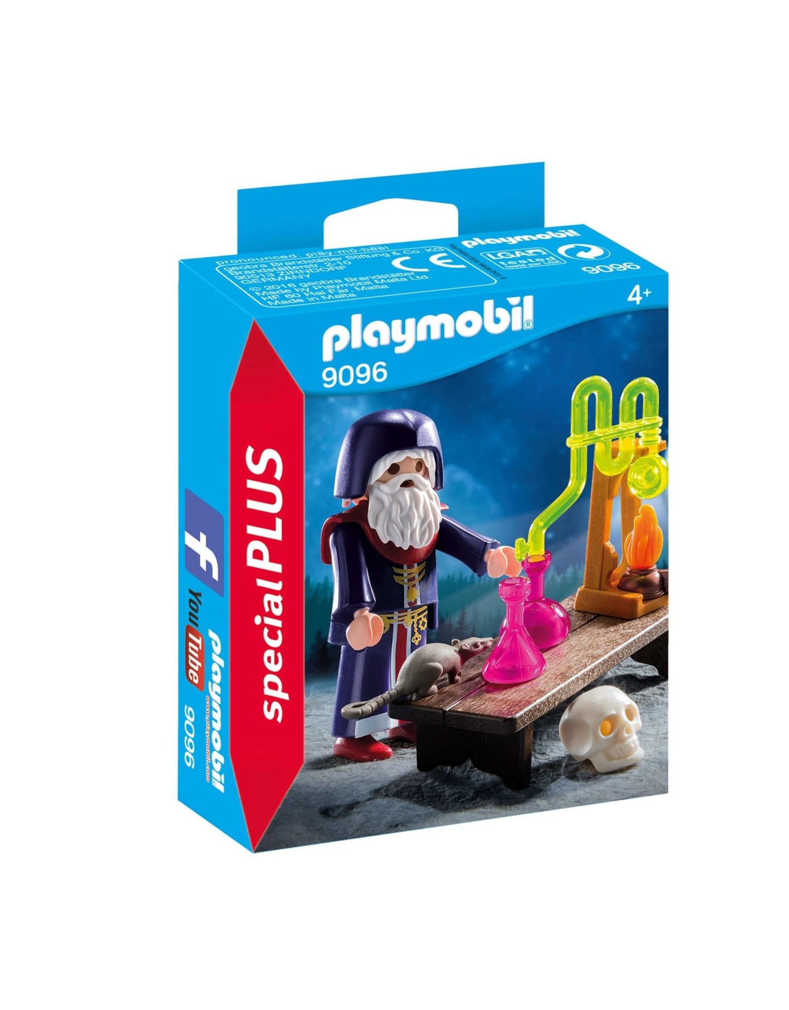 Playmobil Playmobil Special Plus 9096 Tovenaar met Laboratorium