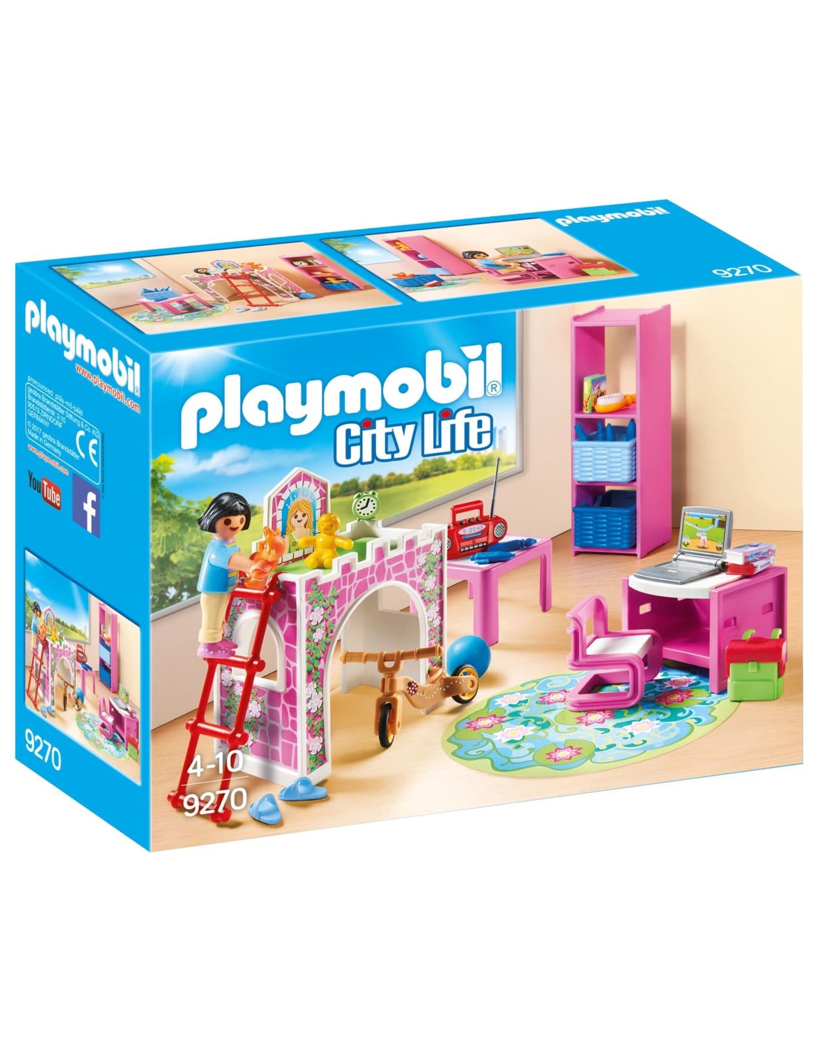 Playmobil Playmobil City Life 9270  Kinderkamer met Hoogslaper