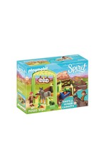 Playmobil Playmobil Spirit 70120 Knip en Meneer Worteltjes met Paardenbox