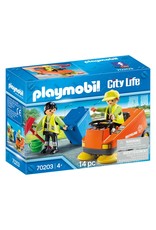 Playmobil Playmobil City Life 70203 Straatveger