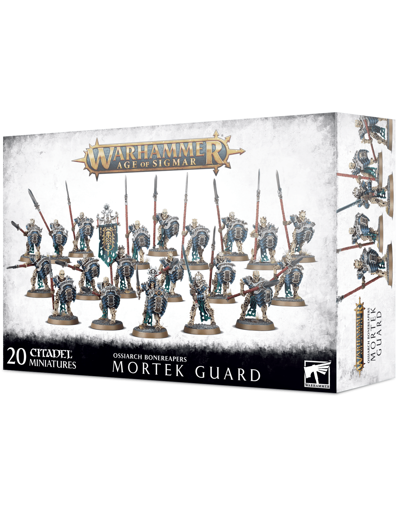 Games Workshop Warhammer Age of Sigmar-Ossiarch Bonereapers Mortek Guard