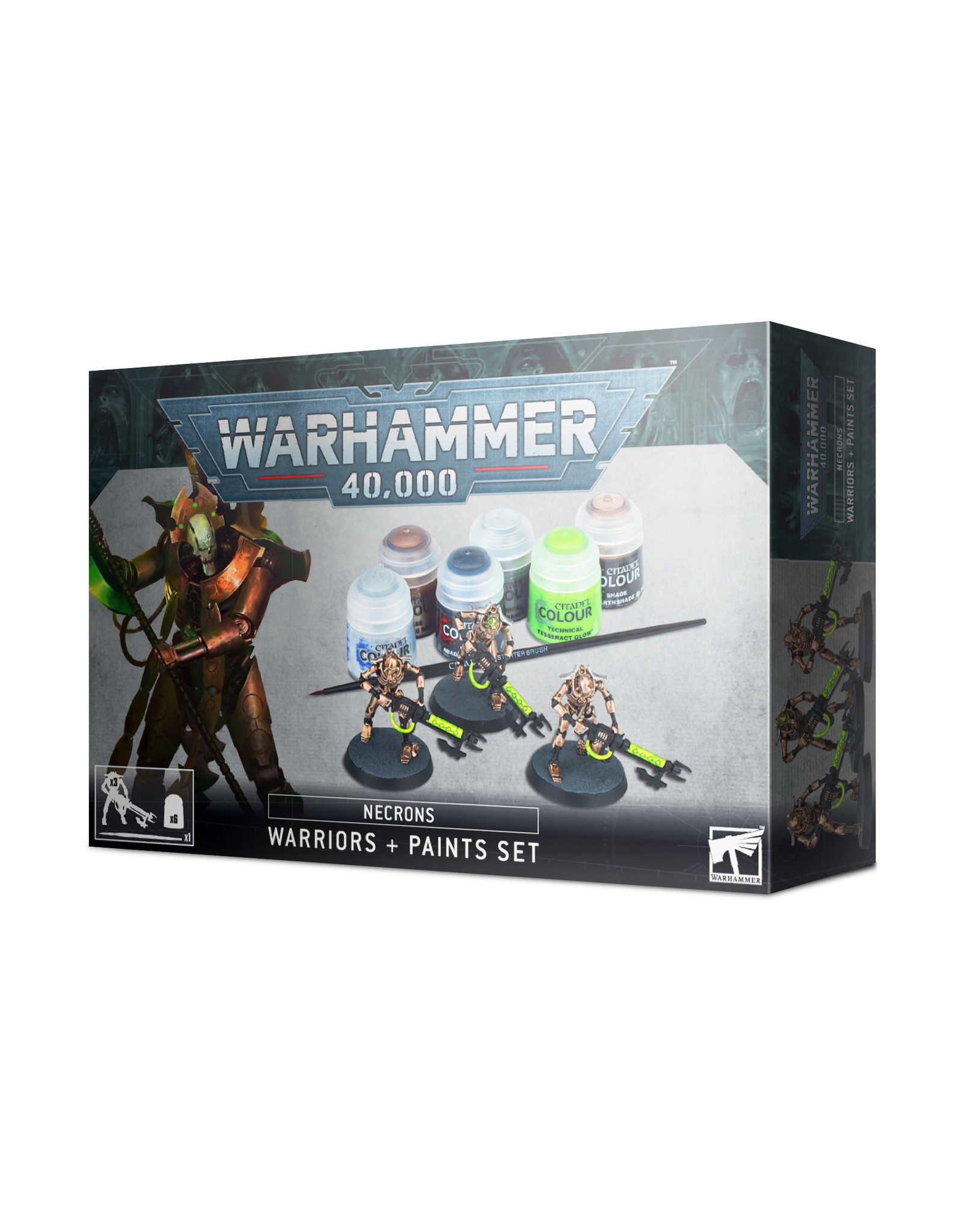 Games Workshop Warhammer 40.000 Warriors + Paints set