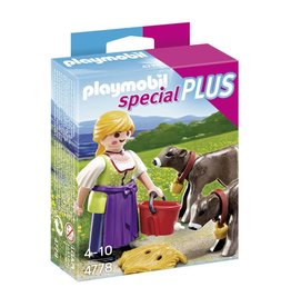 Playmobil Playmobil Special Plus 4778 Boerin met Kalfjes