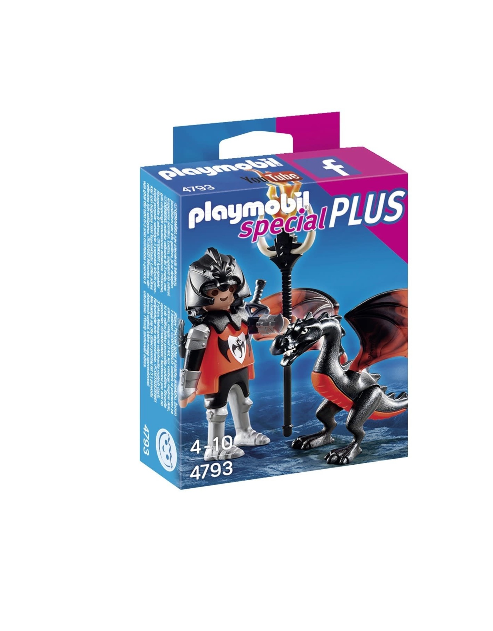 Bengelen Voorstel Beschikbaar Playmobil Playmobil Special Plus 4793 Ridder met Draak - Marja's Shop