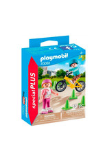 Playmobil Playmobil Special Plus 70061 Kinderen met Fiets en Skates