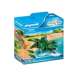 Playmobil Playmobil Family Fun 70358  Alligator met Baby