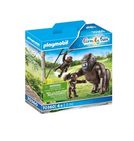 Playmobil Playmobil Family Fun 70360  Gorilla met Babies