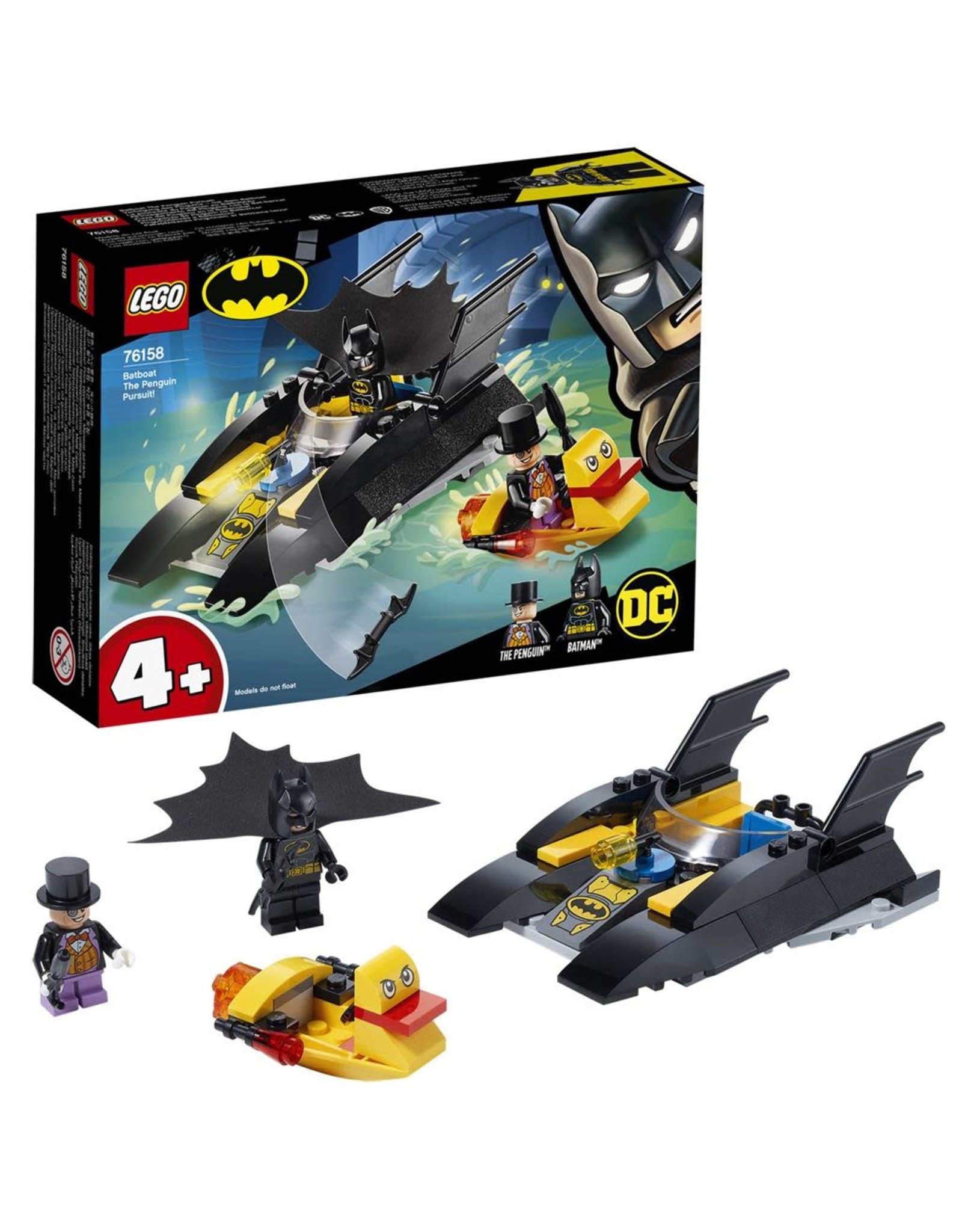 LEGO Lego Super Heroes 76158 Batboot de Penguin Achtervolging