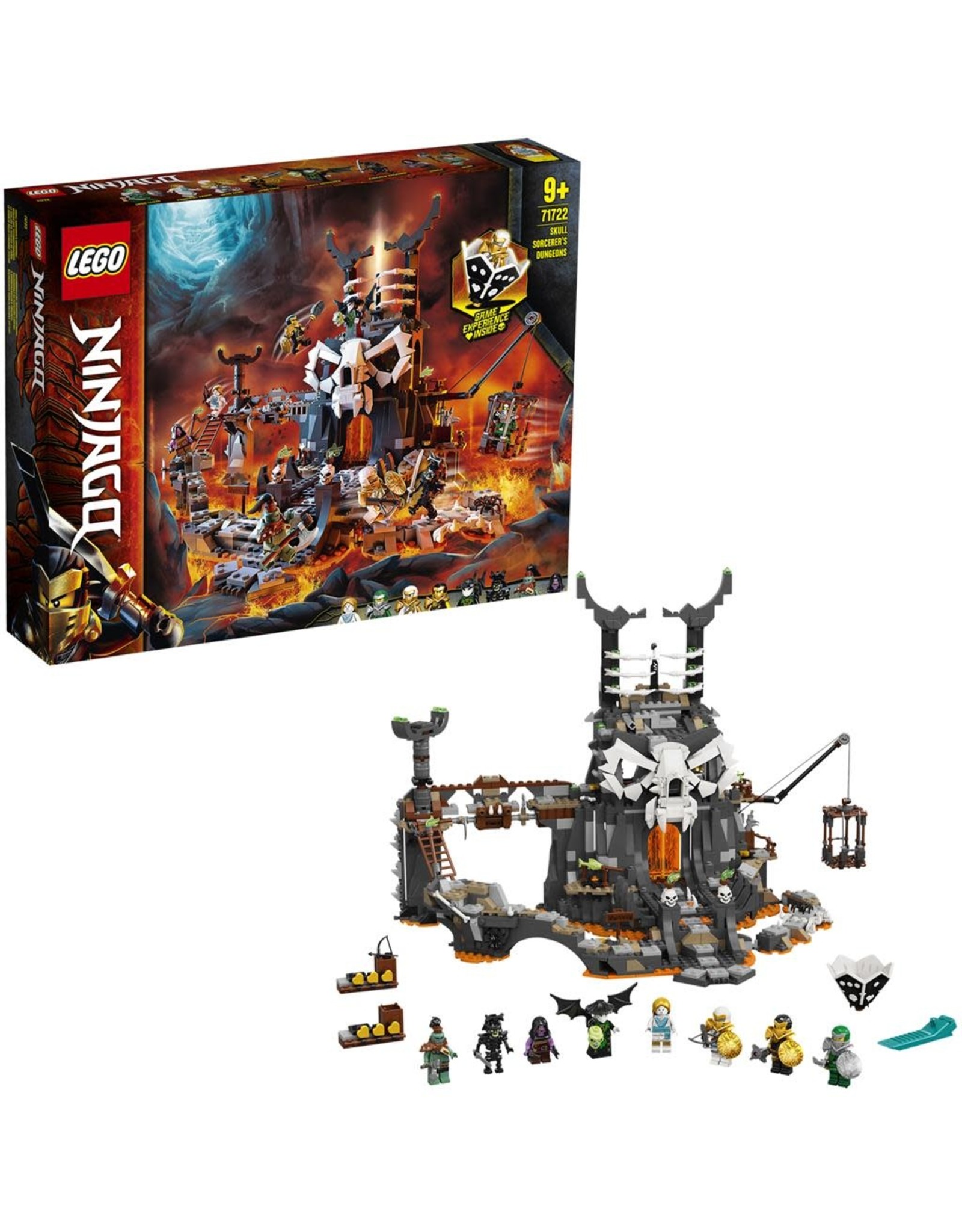 LEGO Lego Ninjago 71722 Skull Sorcerer‘s Kerkers - Skull Sorcerers Dungeons