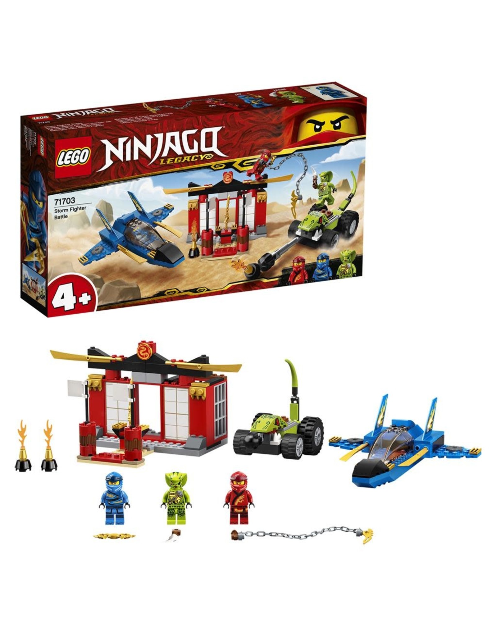 LEGO Lego Ninjago 71703 Storm Fighter Gevecht - Storm Fighter Battle