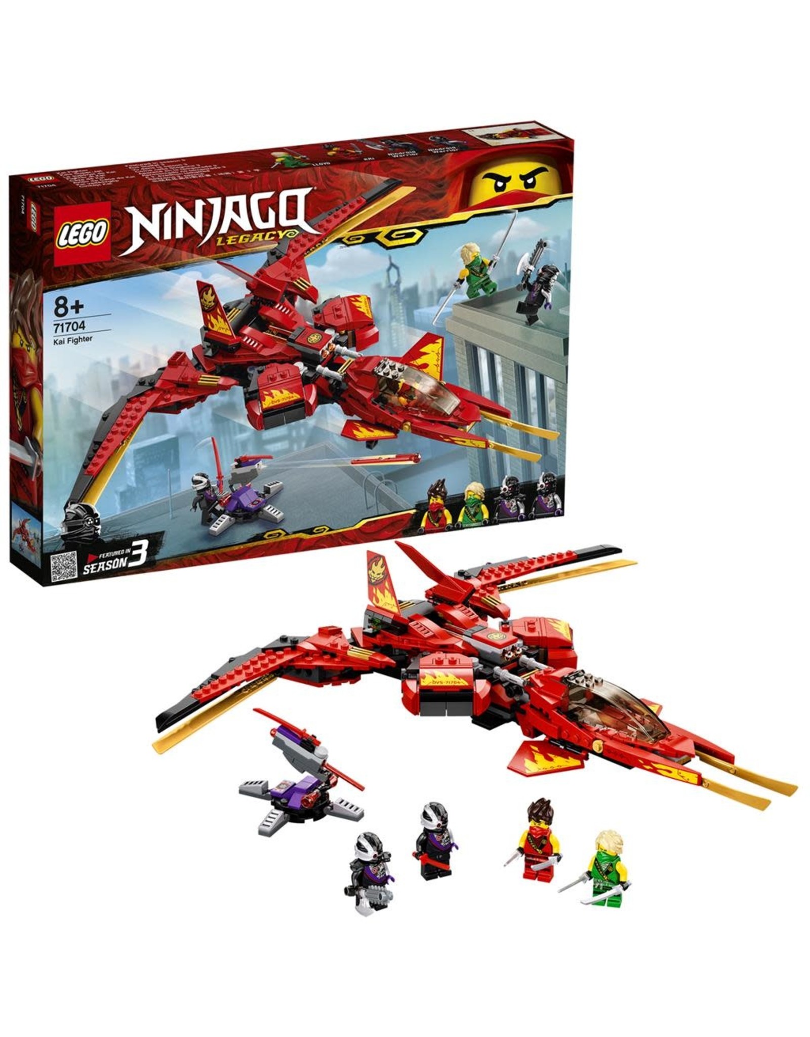 LEGO Lego Ninjago 71704  Kai Fighter