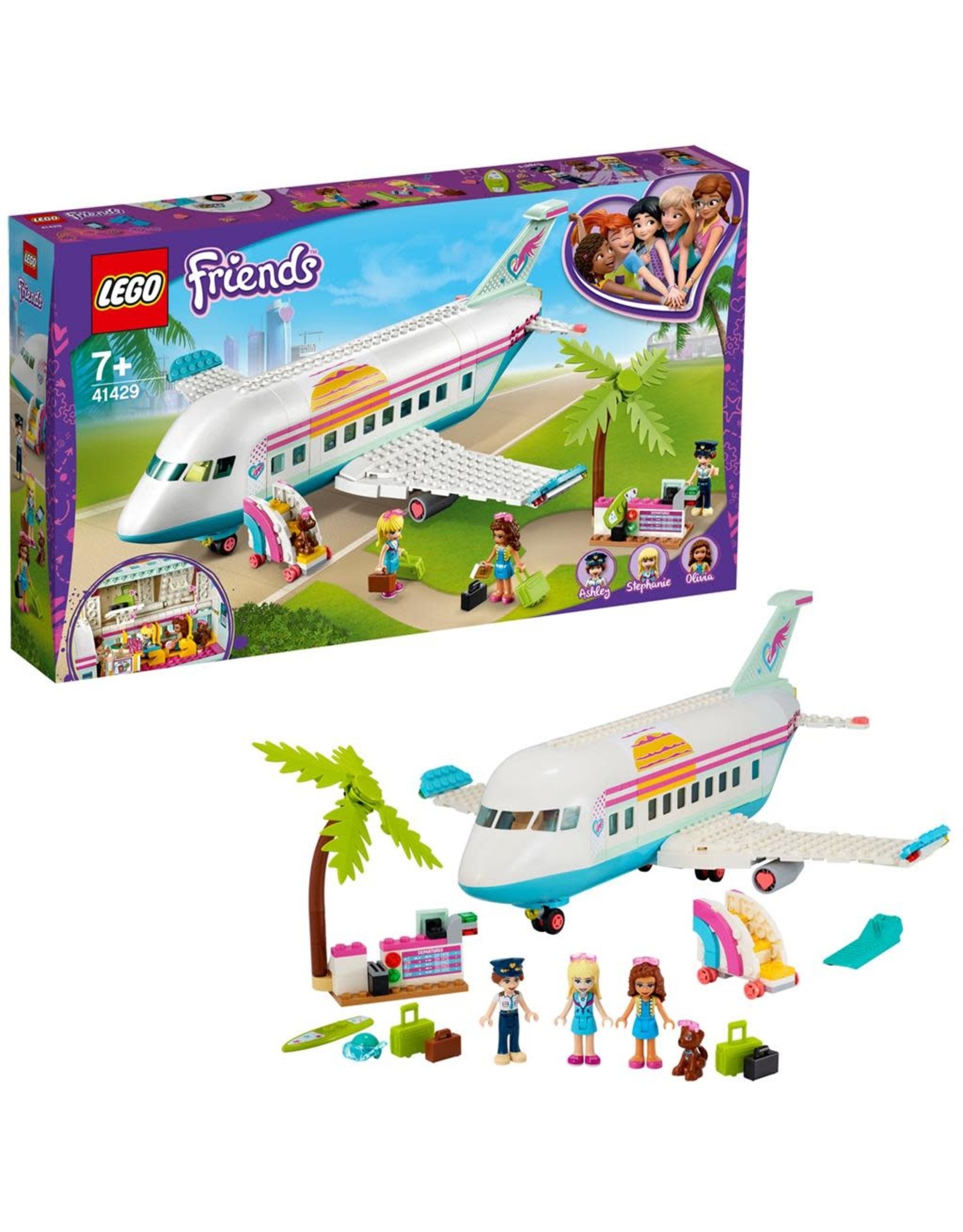 LEGO Lego Friends 41429 Heartlake City Vliegtuig - Heartlake City Airplane