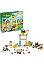 LEGO Lego Duplo 10933 Torenkraan & Bouwterrein - Tower Crane En Construction