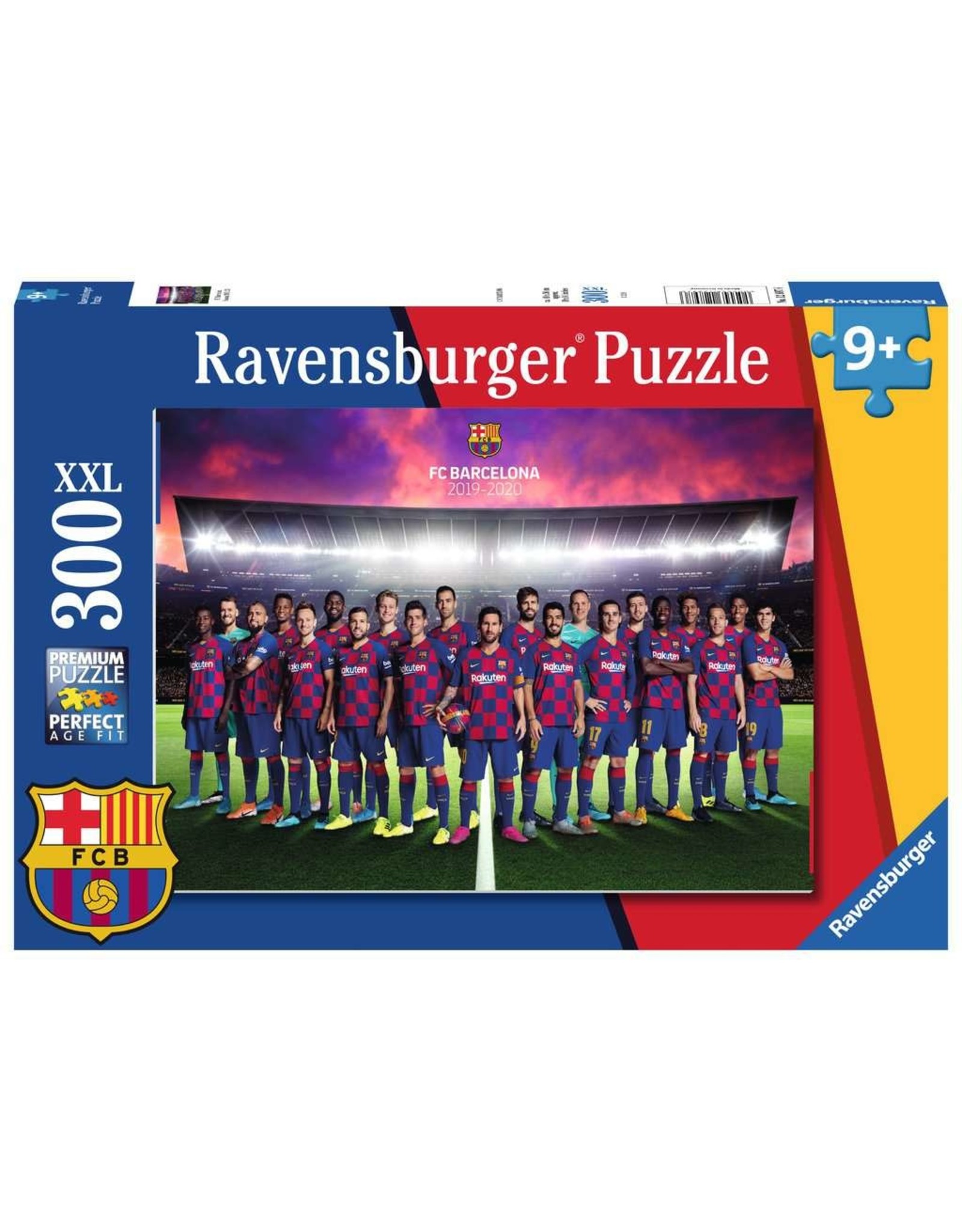 Ravensburger Ravensburger puzzel 128976 FC Barcelona 2019-2020 - 300 stukjes