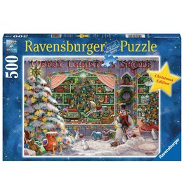 Ravensburger Ravensburger Puzzel 165346 The Christmas Shop 500 stukjes