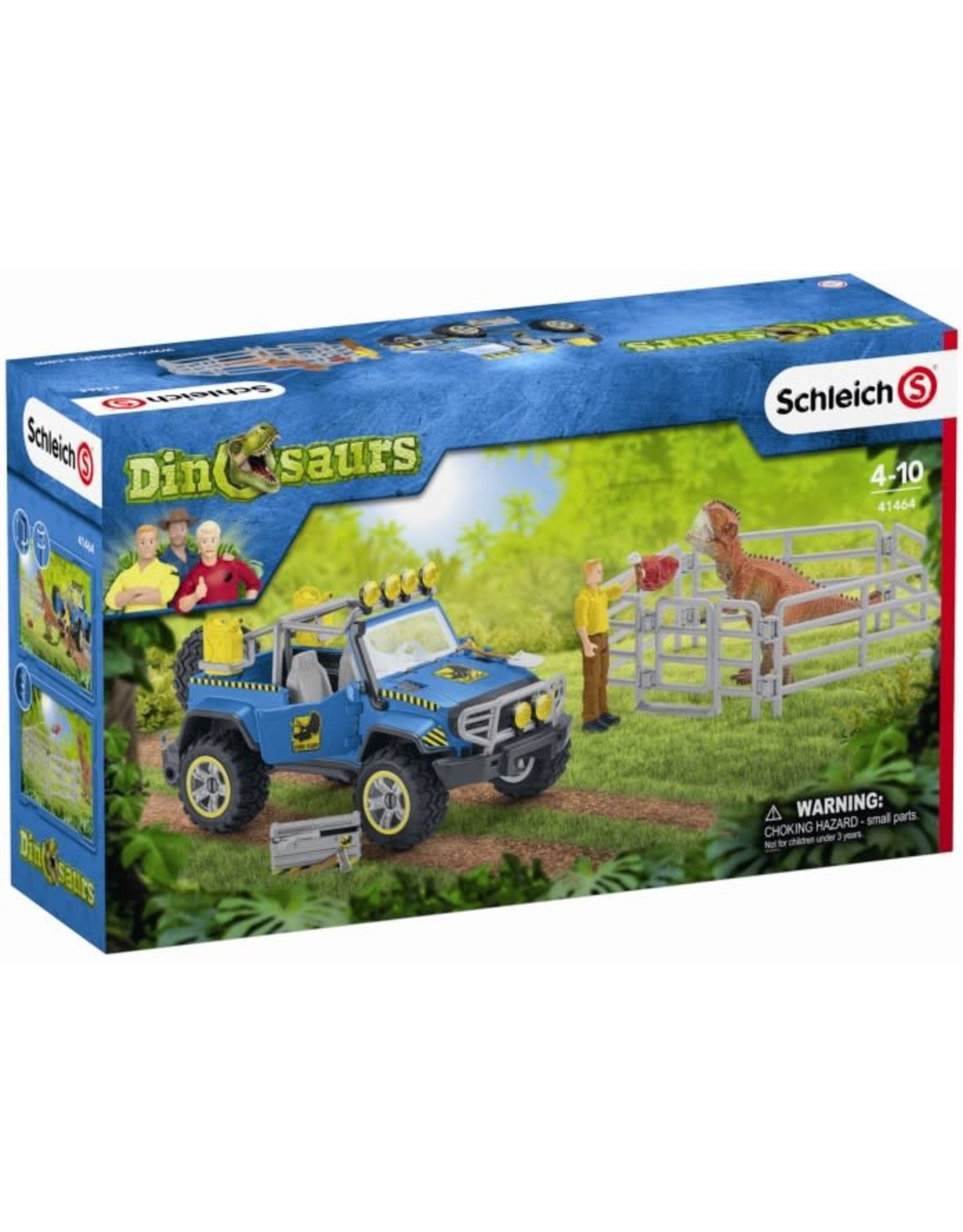 Schleich Schleich Dinosaurs 41464 Off-Road Voertuig met Dino Wachtpost