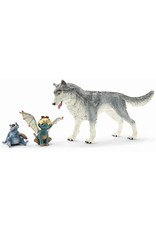 Schleich Schleich Bayala 70710 Movie Lykos, Nugur en Piuh Schleich Schleich Bayala 70710 Movie Lykos, Nugur en Piuh