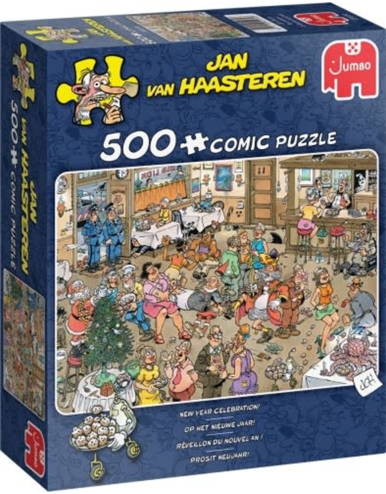 Jumbo Jumbo Puzzel Jan van Haasteren 20034 Kerstborrel 500 stukjes