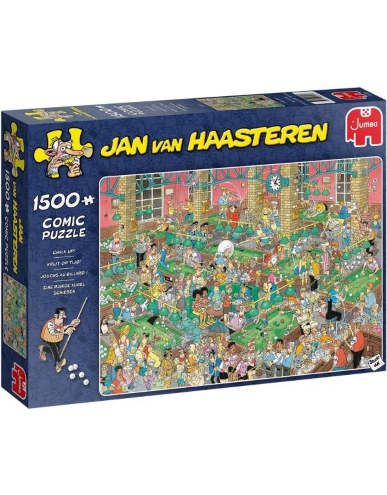 Jumbo Jumbo Puzzel Jan van Haasteren 20026 Krijt op Tijd 1500 stukkjes