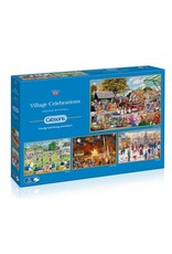Gibsons Gibsons Puzzel G5051 Village Celebrations 4x500 stukjes