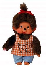 Monchhichi Monchhichi Meisje met Oranje Shirt 20cm