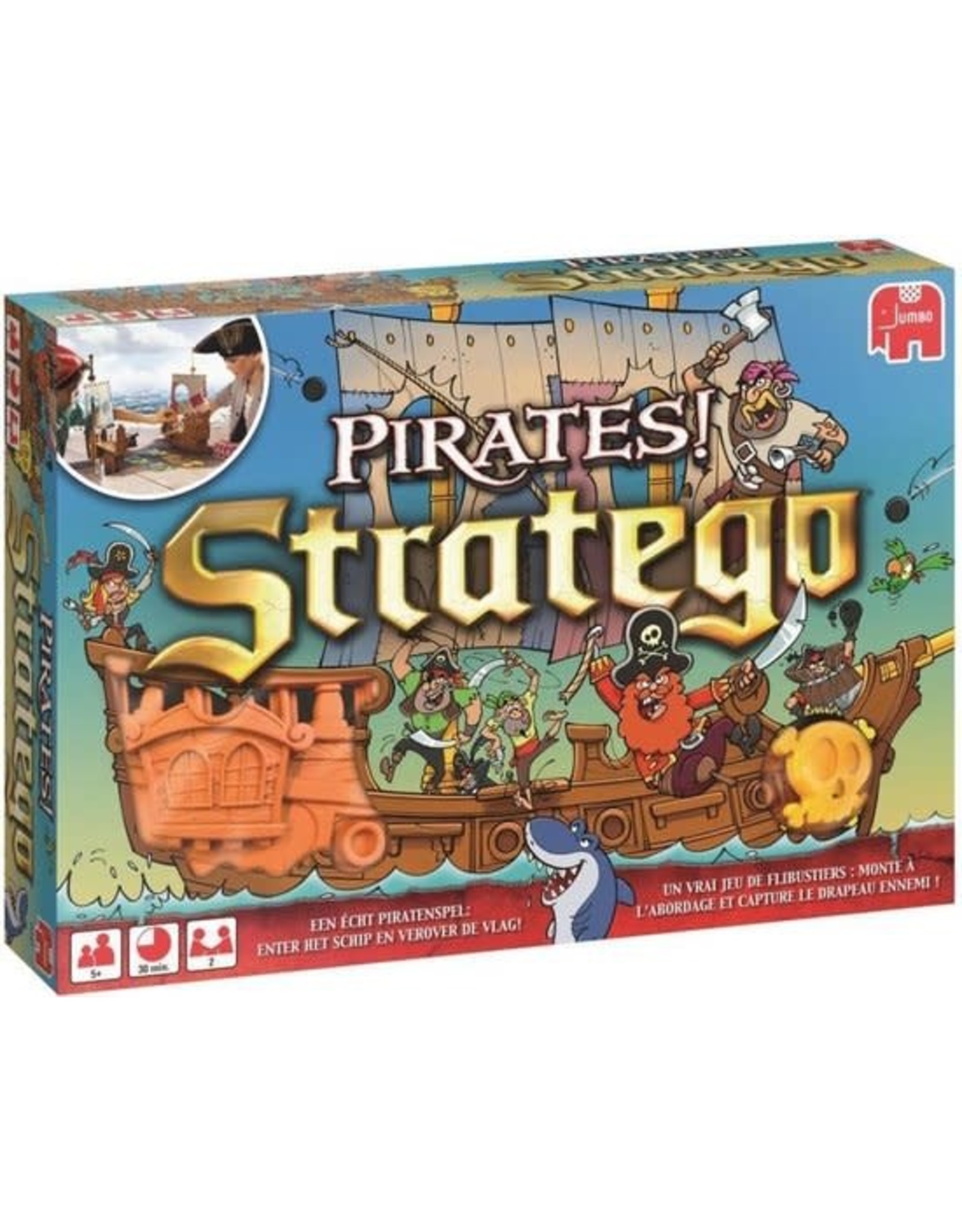 Jumbo Jumbo 18164 Stratego Pirates - kinderspel