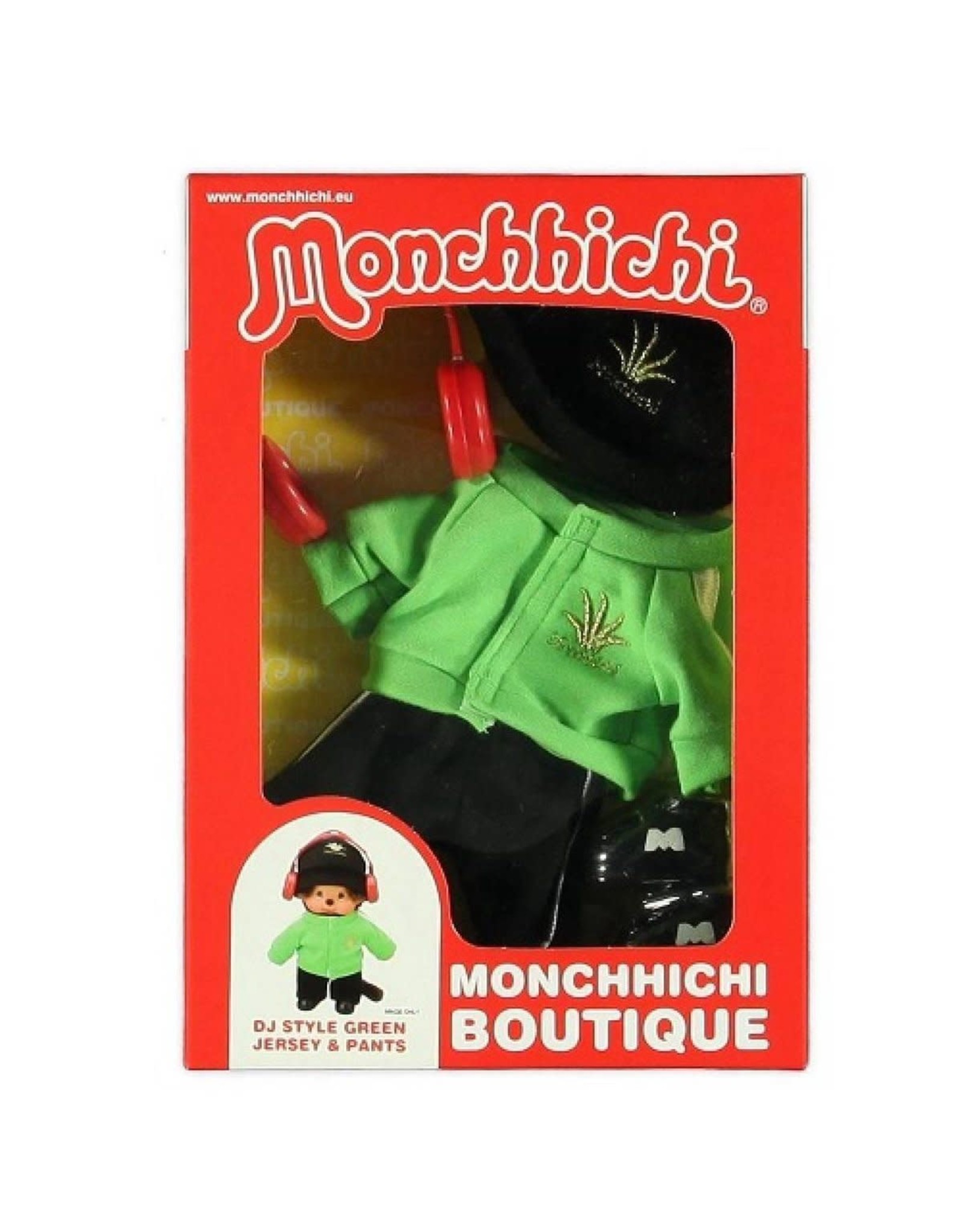 Monchhichi Monchhichi Boutique DJ Style Groen met Broek