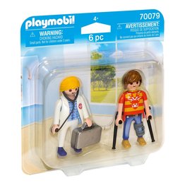 Playmobil Playmobil Duopack 70079 Dokter en Patiënt