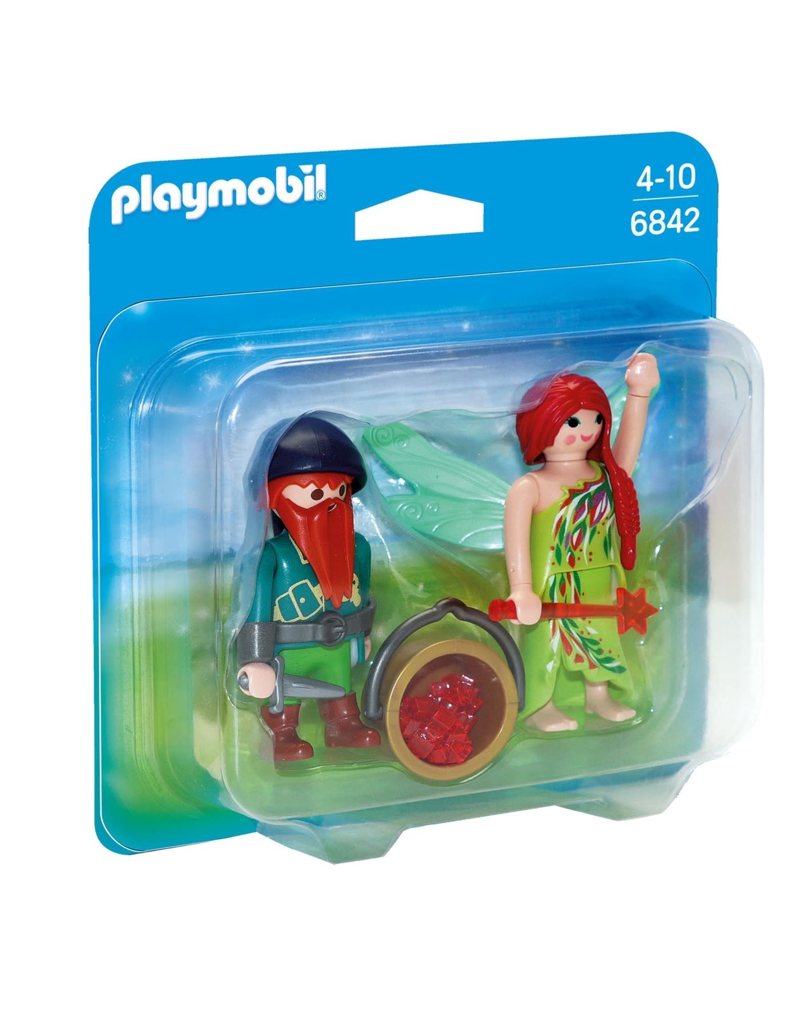 Playmobil Playmobil Duopack 6842 Elf en Dwerg