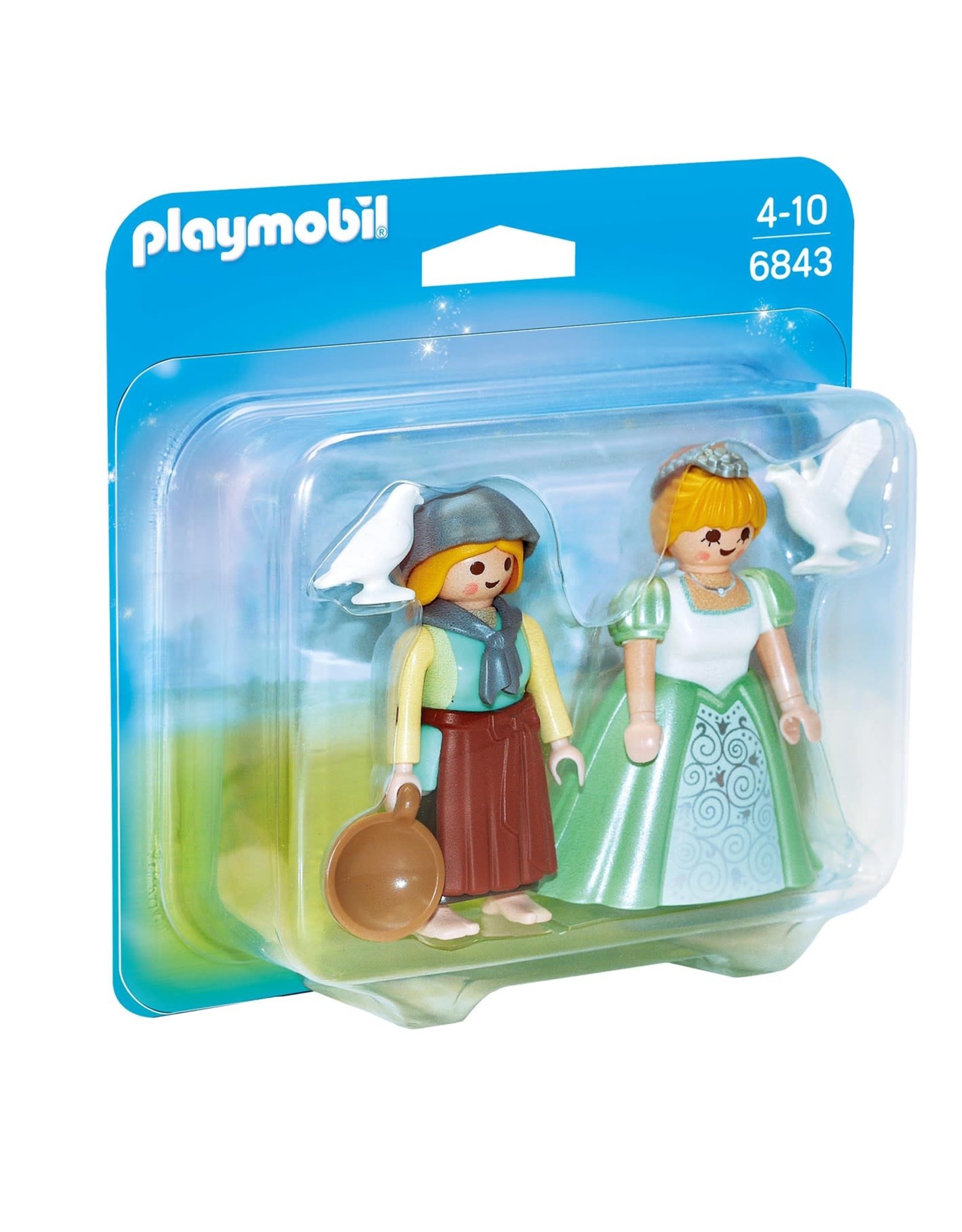 Playmobil Playmobil Duopack 6843 Prinses en Dienstmeisje