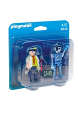 Playmobil Playmobil Duopack 6844 Uitvinder en Robot