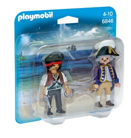 Playmobil Playmobil Duopack 6846 Piraat en Soldaat