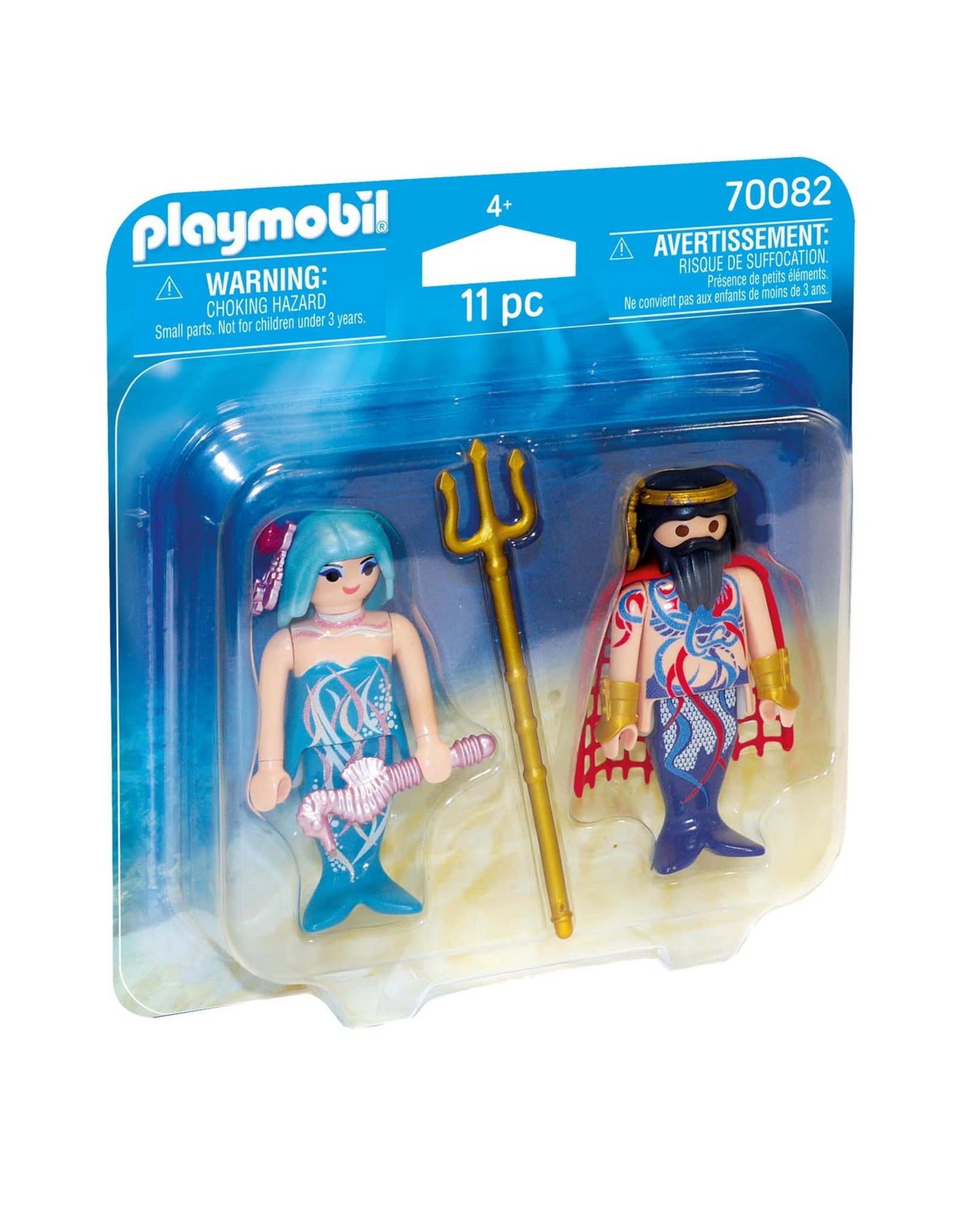 Playmobil Playmobil Duopack 70082 Zeekoning en Meermin