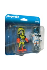 Playmobil Playmobil Duopack 9448 Ruimtereizigers