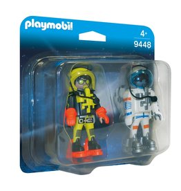 Playmobil Playmobil Duopack 9448 Ruimtereizigers