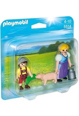 Playmobil Playmobil Duopack 5514 Boerin en Zoon