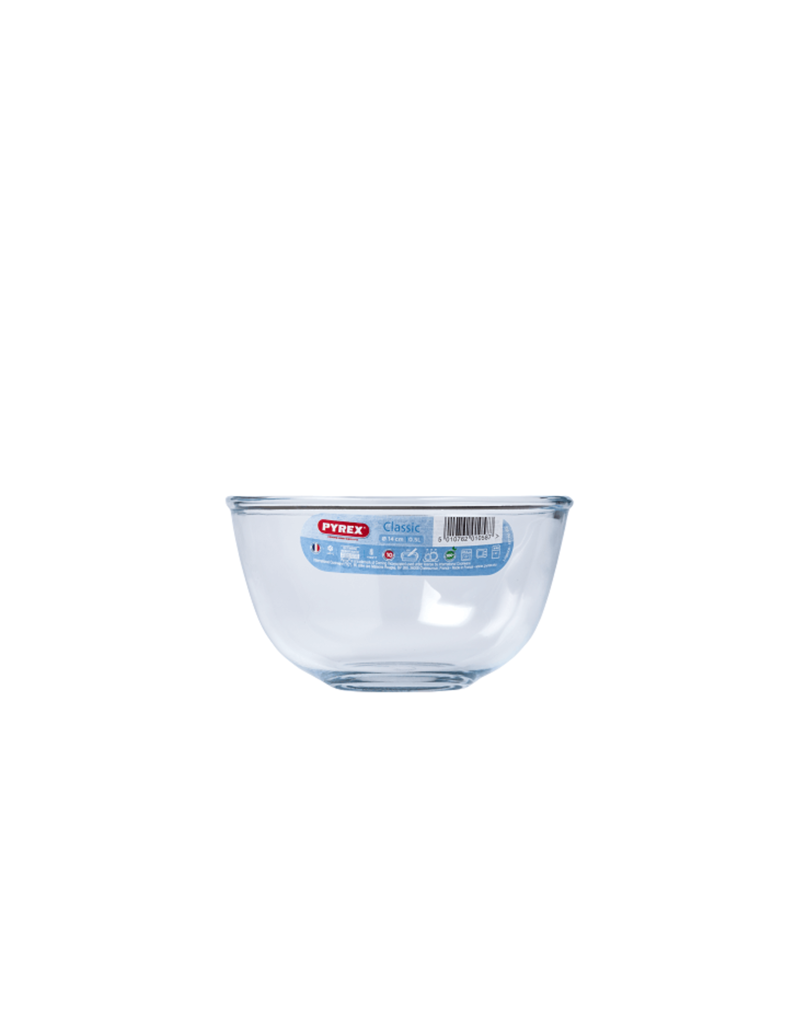Pyrex Pyrex ronde mengkom glas 0.56lt  14cm