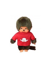 Monchhichi Monchhichi  Jongen met Rood T-Shirt 20 cm