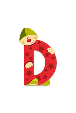 Janod Janod Clown Letter D Janod Janod Clown Letter D