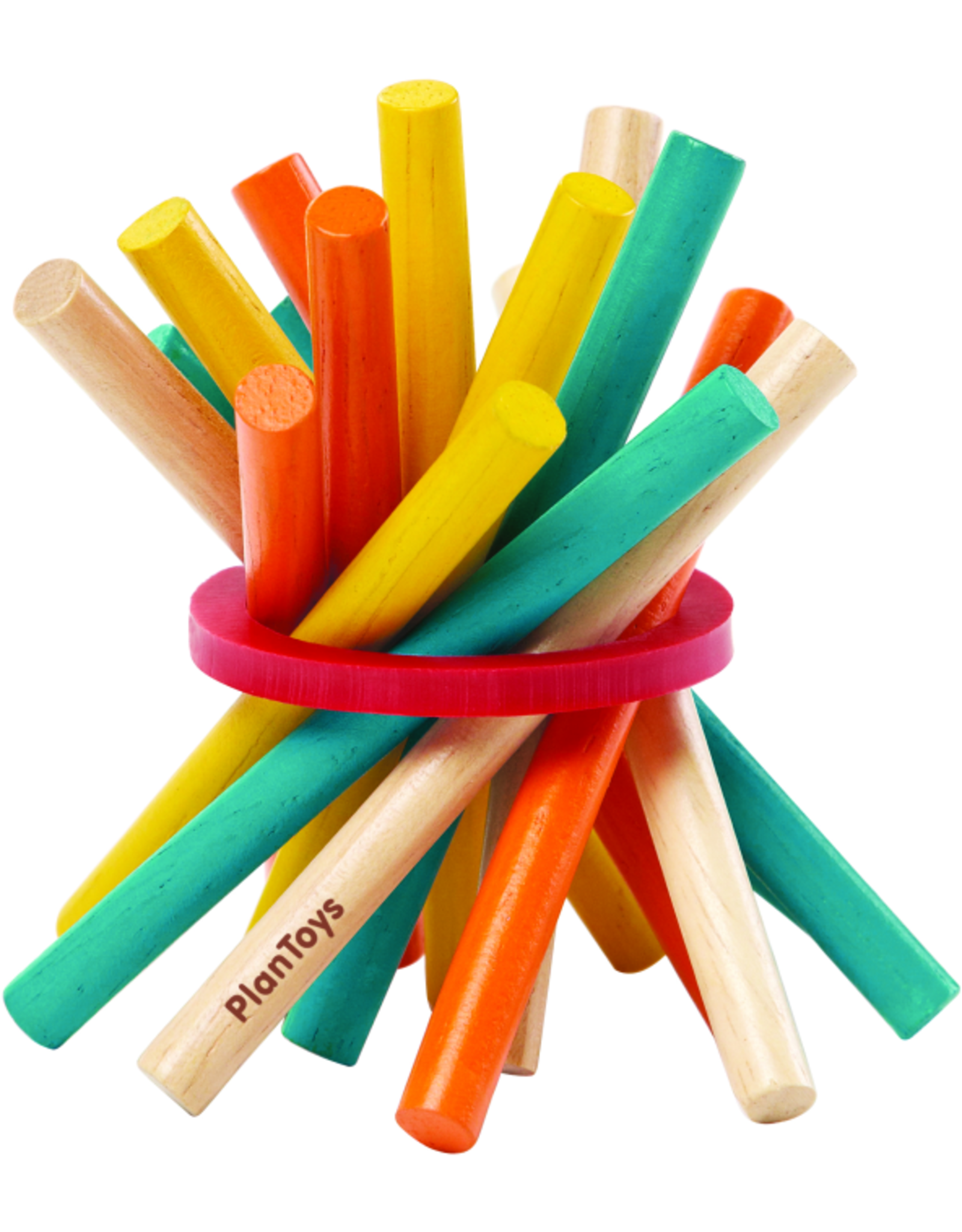 Plan Toys Plan Toys Pick-Up Sticks - Houten Stokjes in Blikje