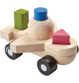 Plan Toys Plan Toys Sorting Puzzle Plane - Vormenpuzzel Vliegtuig