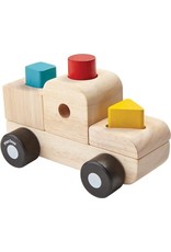 Plan Toys Plan Toys Sorting Puzzle Truck - Vormenpuzzel Vrachtwagen